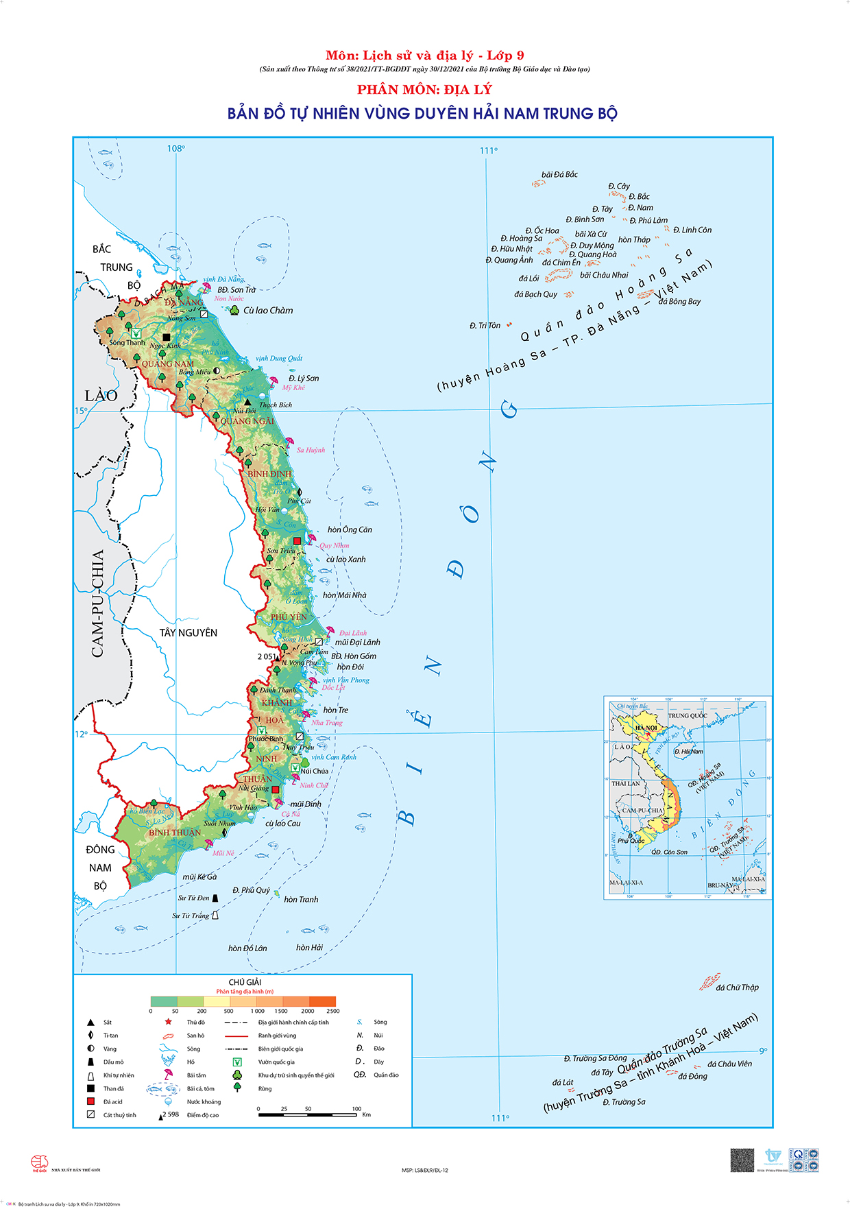 9 Ban do Tu nhien vung duyen hai Nam Trung bo (72x102)